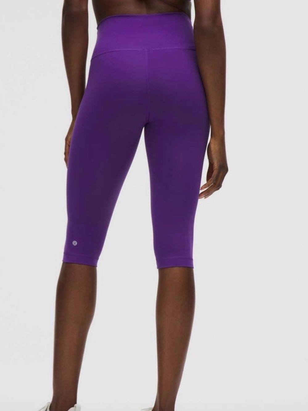 Lululemon Wunder Train HR Crop Leggings 15” College Purple